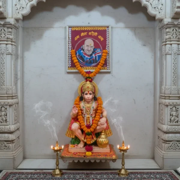 Neem Karoli Baba Aipan Frame (3)