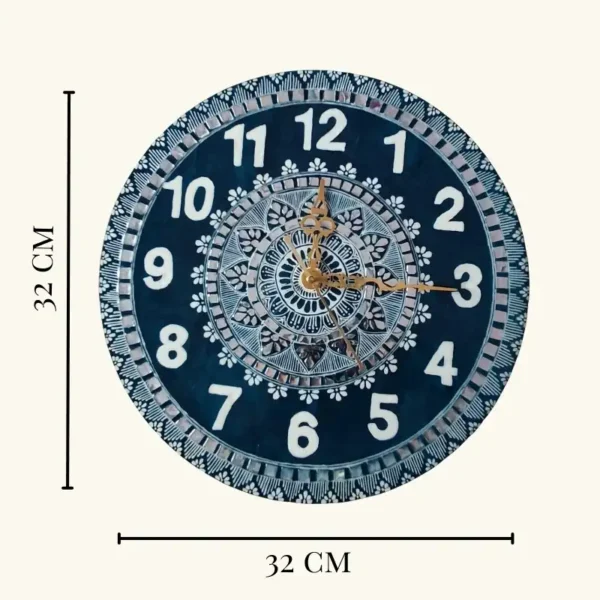 Aipan Art Wall Clock (1)