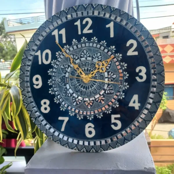 Aipan Art Wall Clock (2)