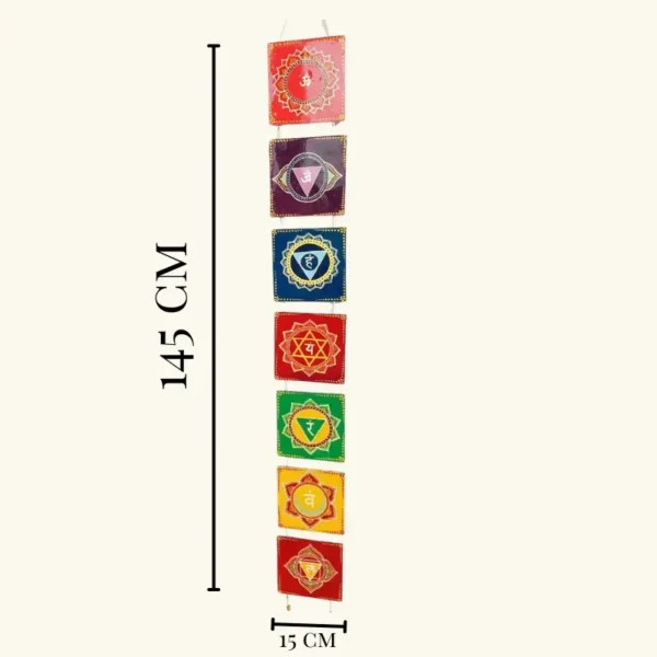 7 Chakras Wall Hanging