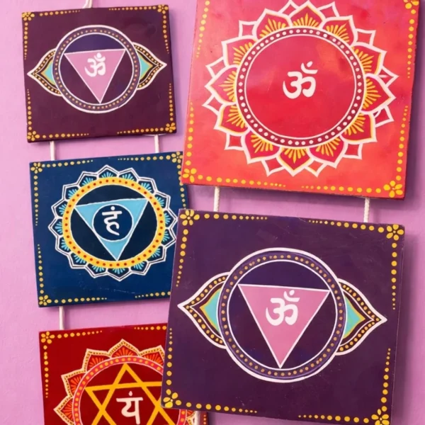 7 Chakras Wall Hanging