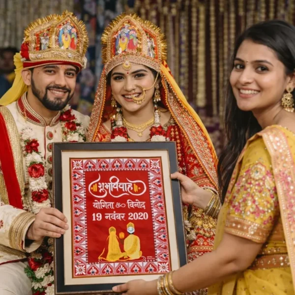 Shubh Vivaah Aipan Frame (5)