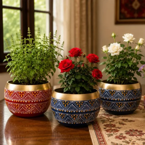 Aipan Flower Pots (2)