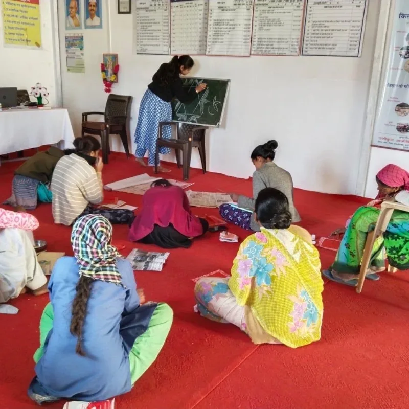 Aipan art workshop moment 7