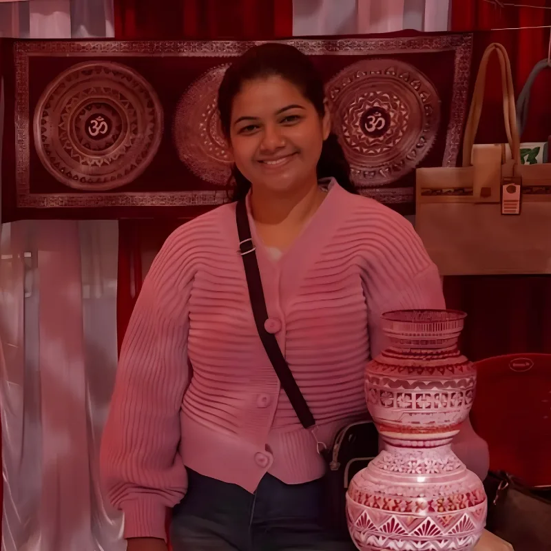 Priyanka, Traditional Aipan Artist and Workshop Mentor