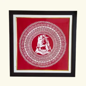 Shiva Aipan Art Frame
