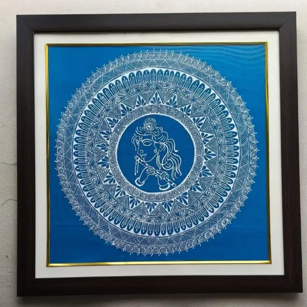 Shree Krishna Aipan Frame optimized